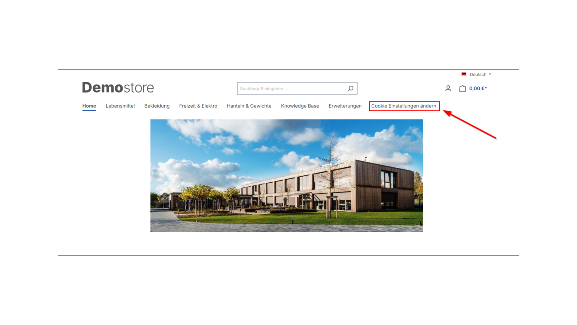 Cookie Consent Conversion Popup mit Menü Integration