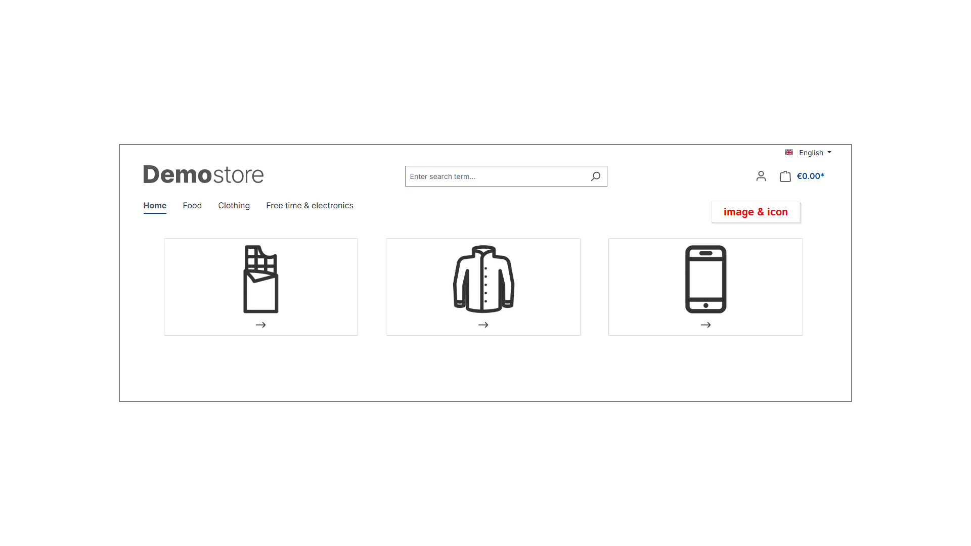 Unterkategorien mit Bild-Navigation in Erlebniswelt anzeigen für Shopware 6