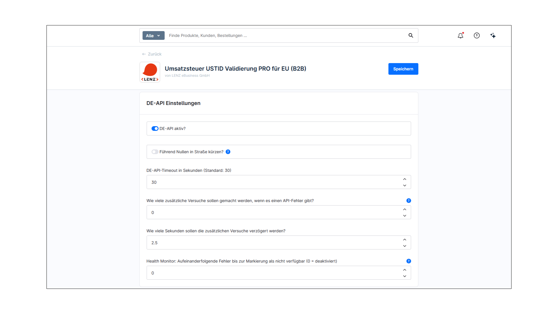 Umsatzsteuer USTID Validierung PRO für EU (B2B)
