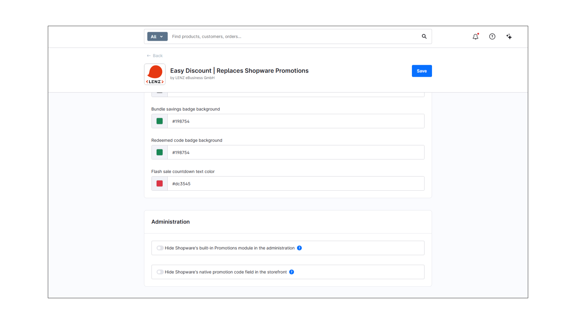 Easy Discount | ersetzt Shopware Rabatte & Aktionen