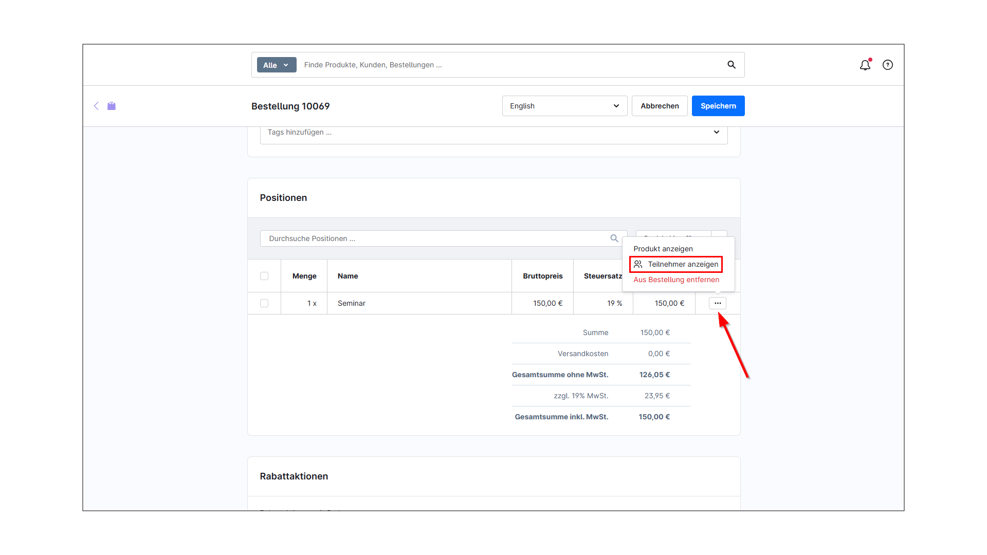 Teilnehmer buchen für Events, Seminare, Kurse, etc. mit Shopware 6