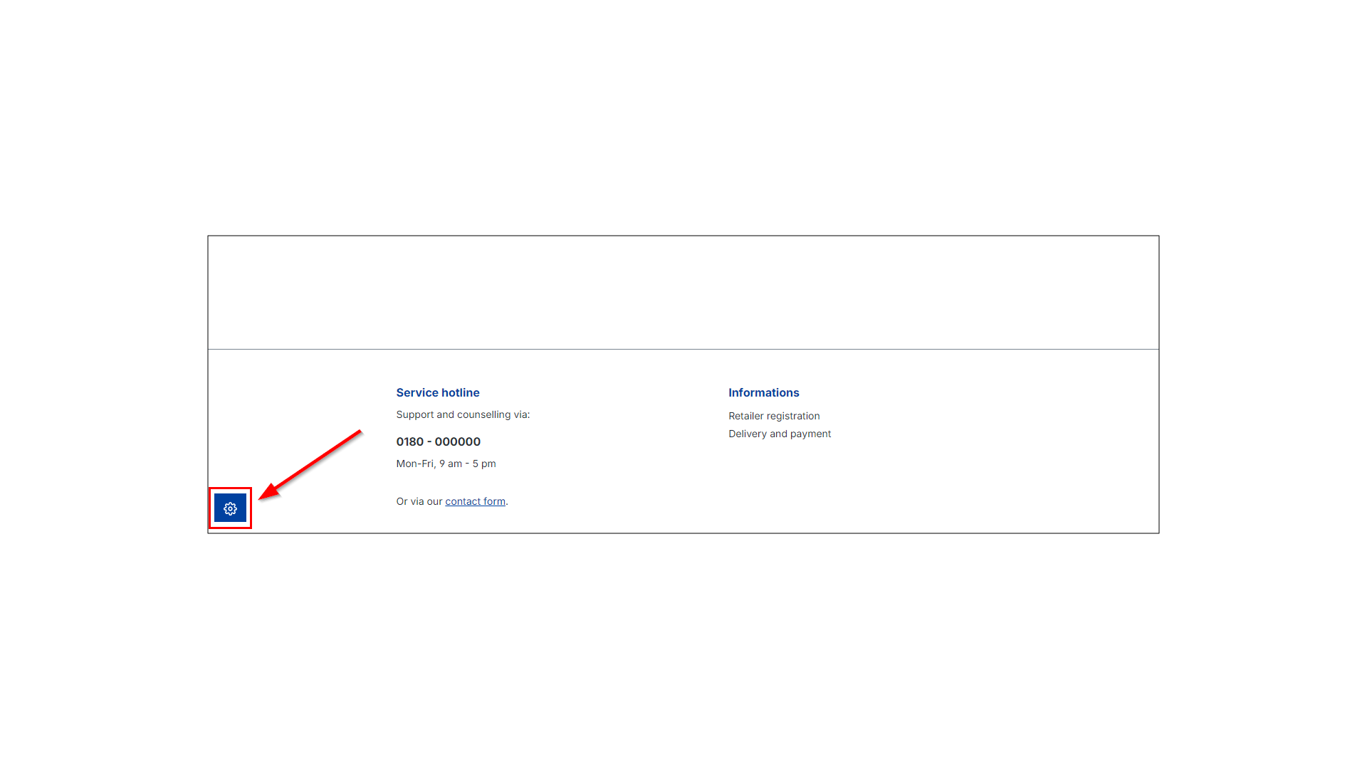 Cookie Consent Conversion Popup mit Menü Integration