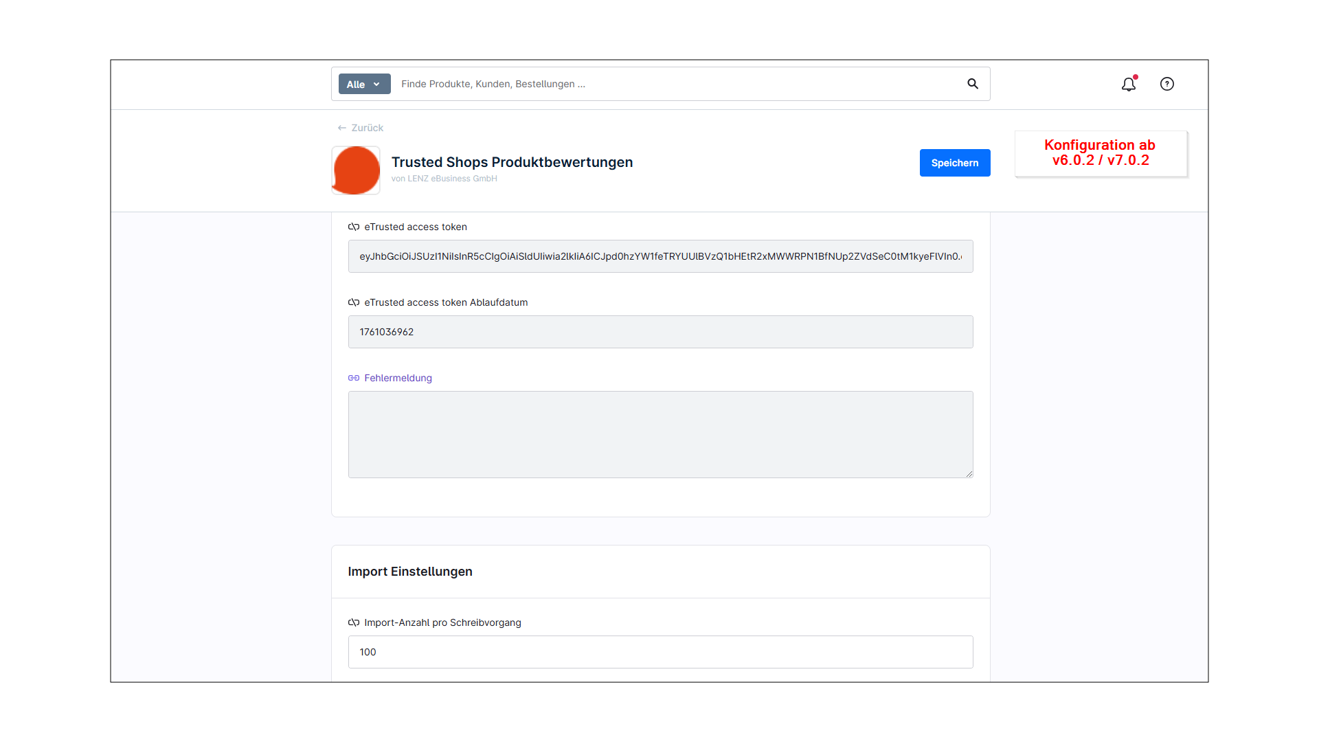 Trusted Shops Produktbewertungen importieren PRO