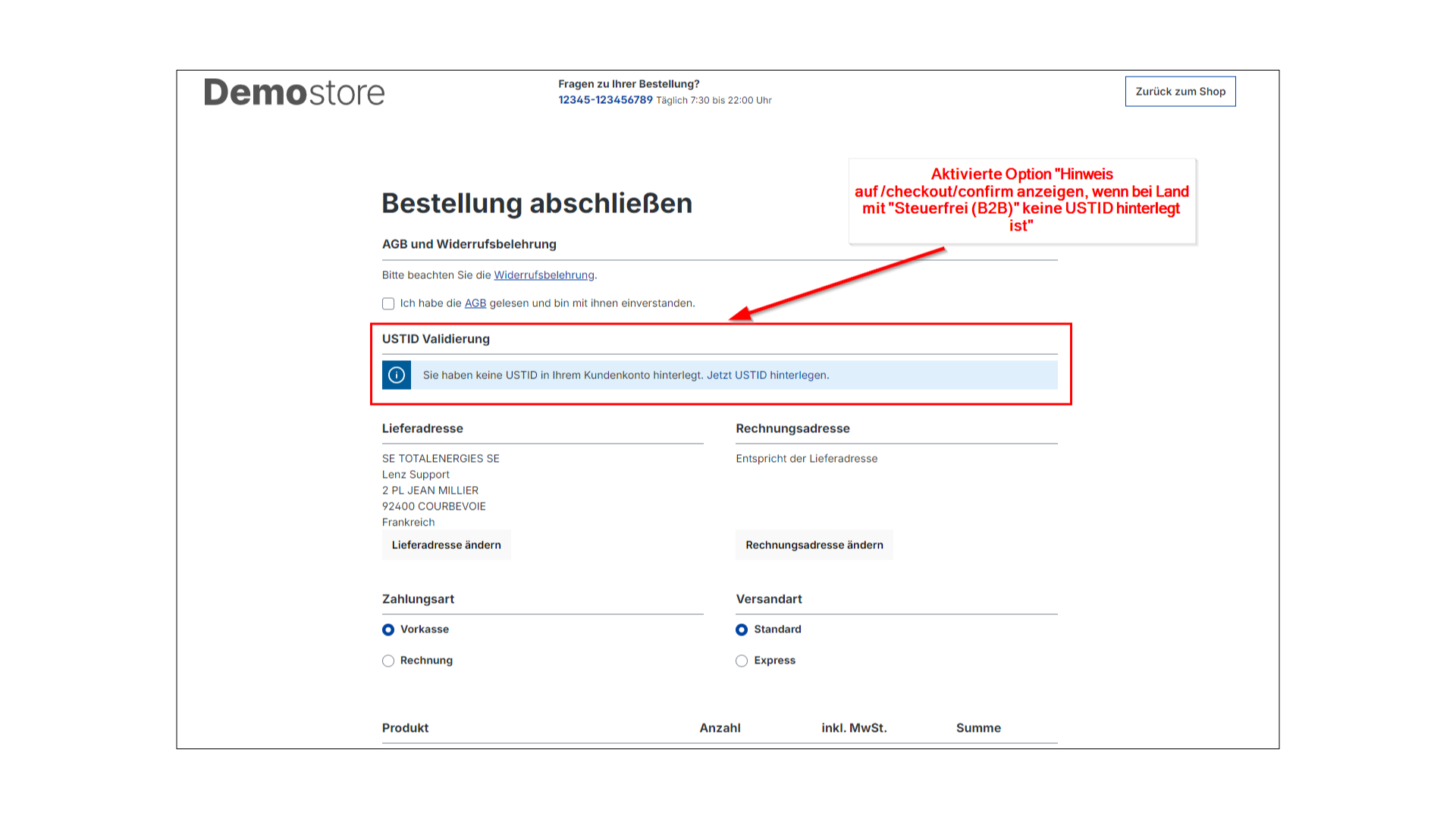 Umsatzsteuer USTID Validierung PRO für EU (B2B)