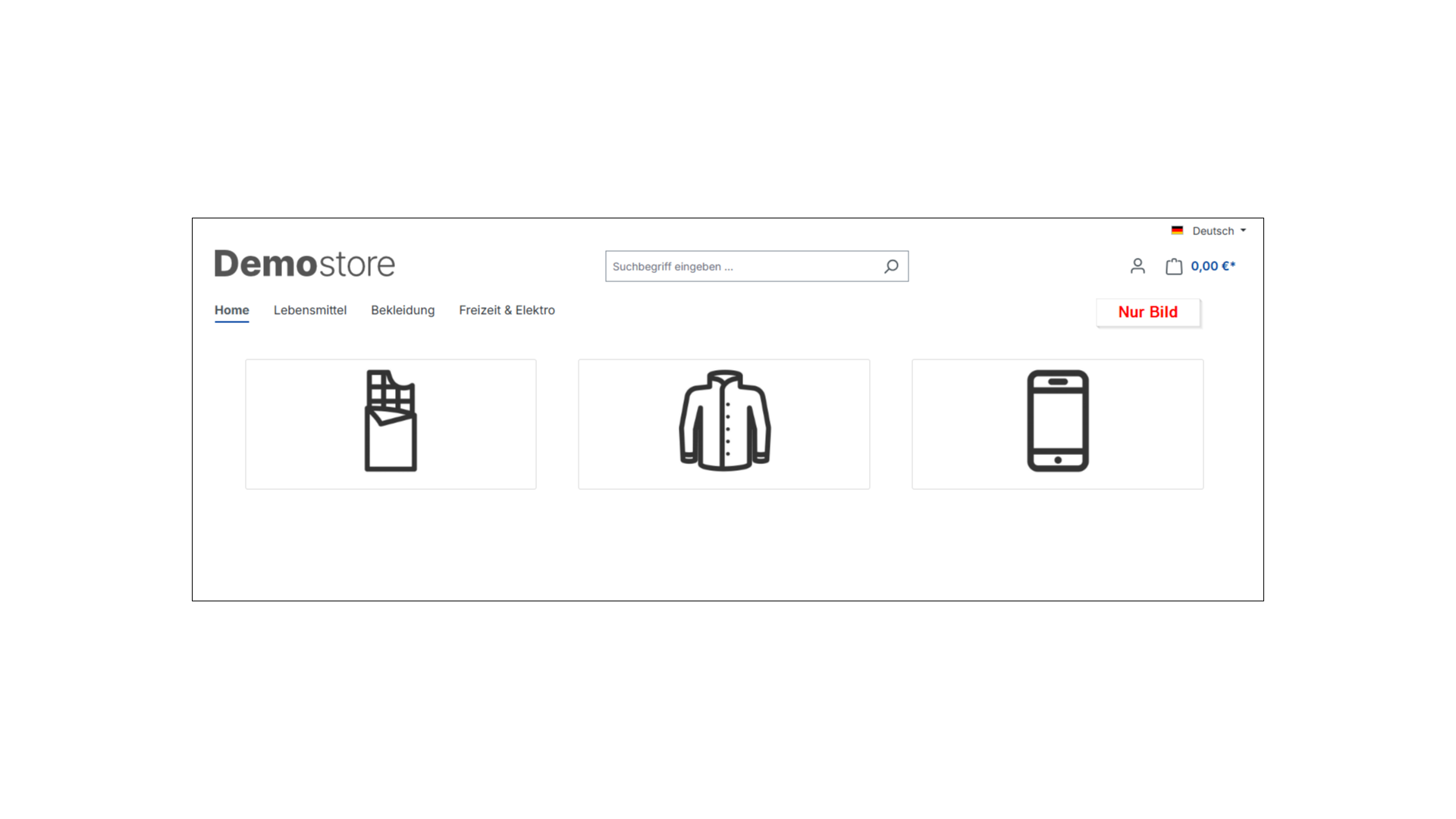 Unterkategorien mit Bild-Navigation in Erlebniswelt anzeigen für Shopware 6