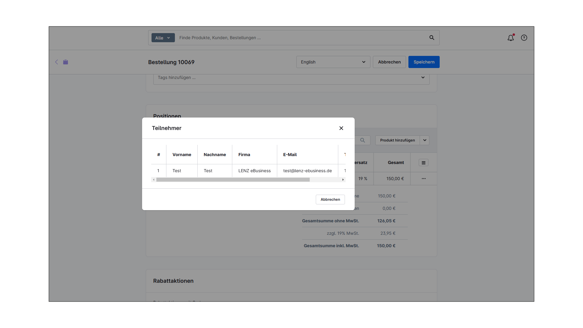 Teilnehmer buchen für Events, Seminare, Kurse, etc. mit Shopware 6