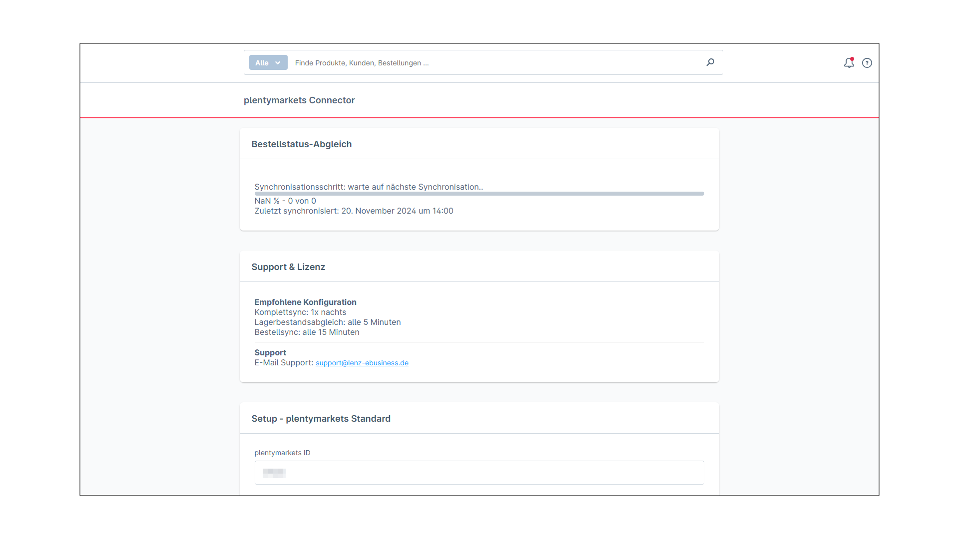 PlentyONE Connector für plentymarkets