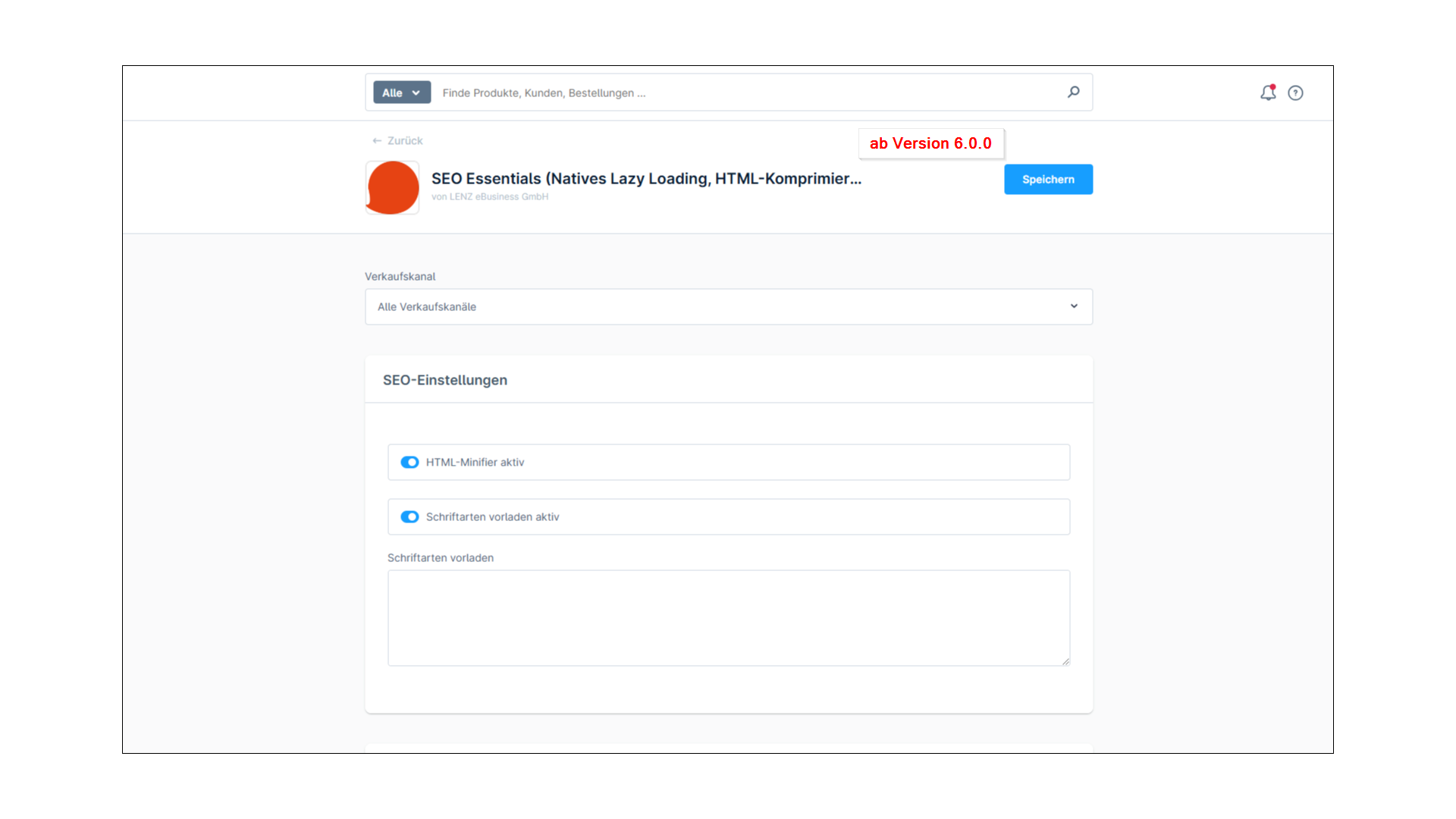 SEO Essentials (Natives Lazy Loading, HTML-Komprimierung, etc.)