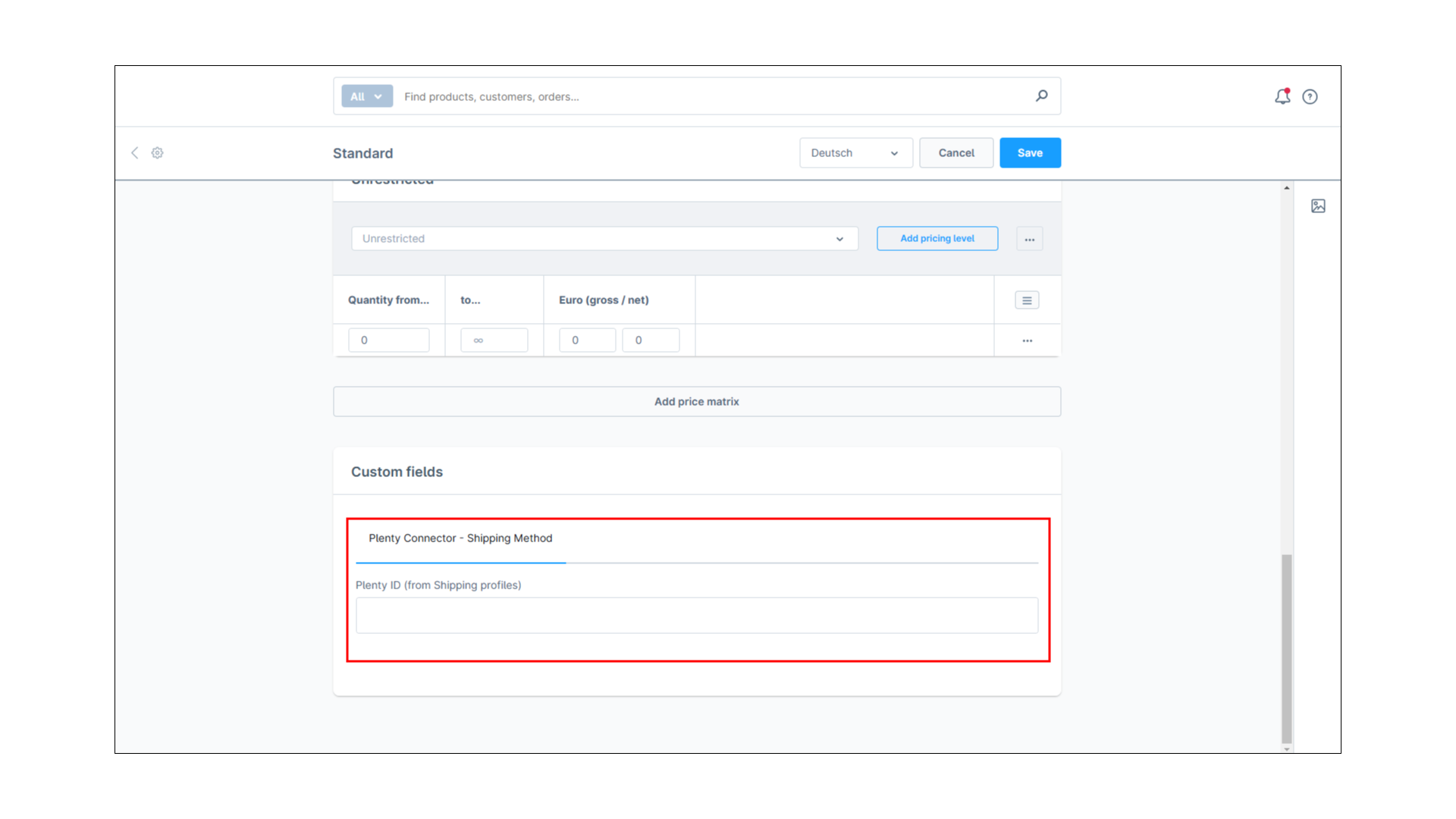 PlentyONE Connector für plentymarkets