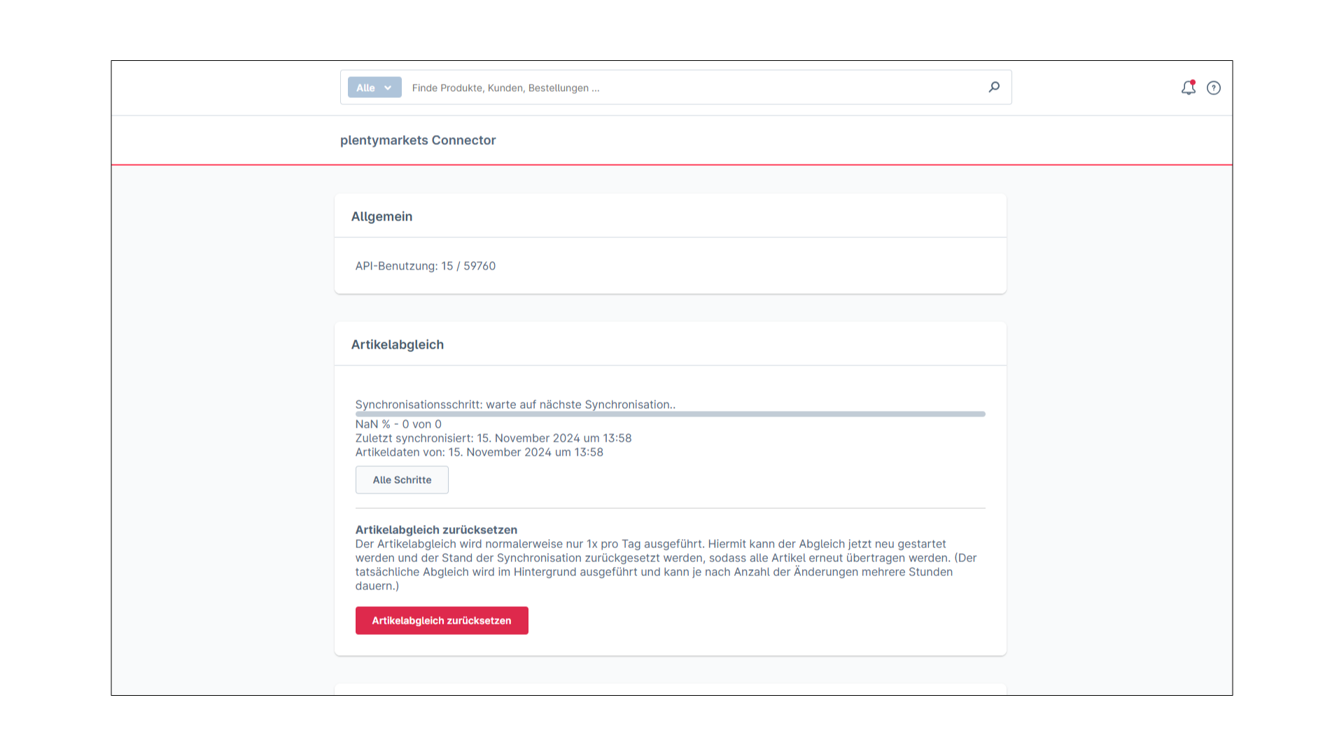 PlentyONE Connector für plentymarkets