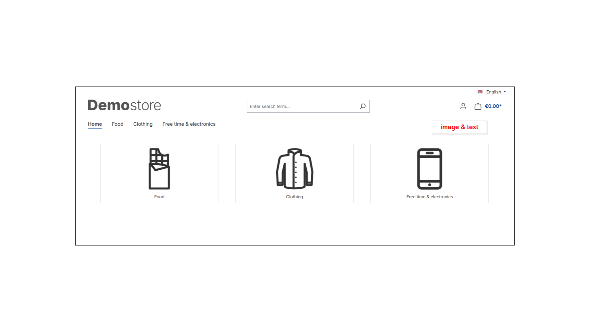 Unterkategorien mit Bild-Navigation in Erlebniswelt anzeigen für Shopware 6