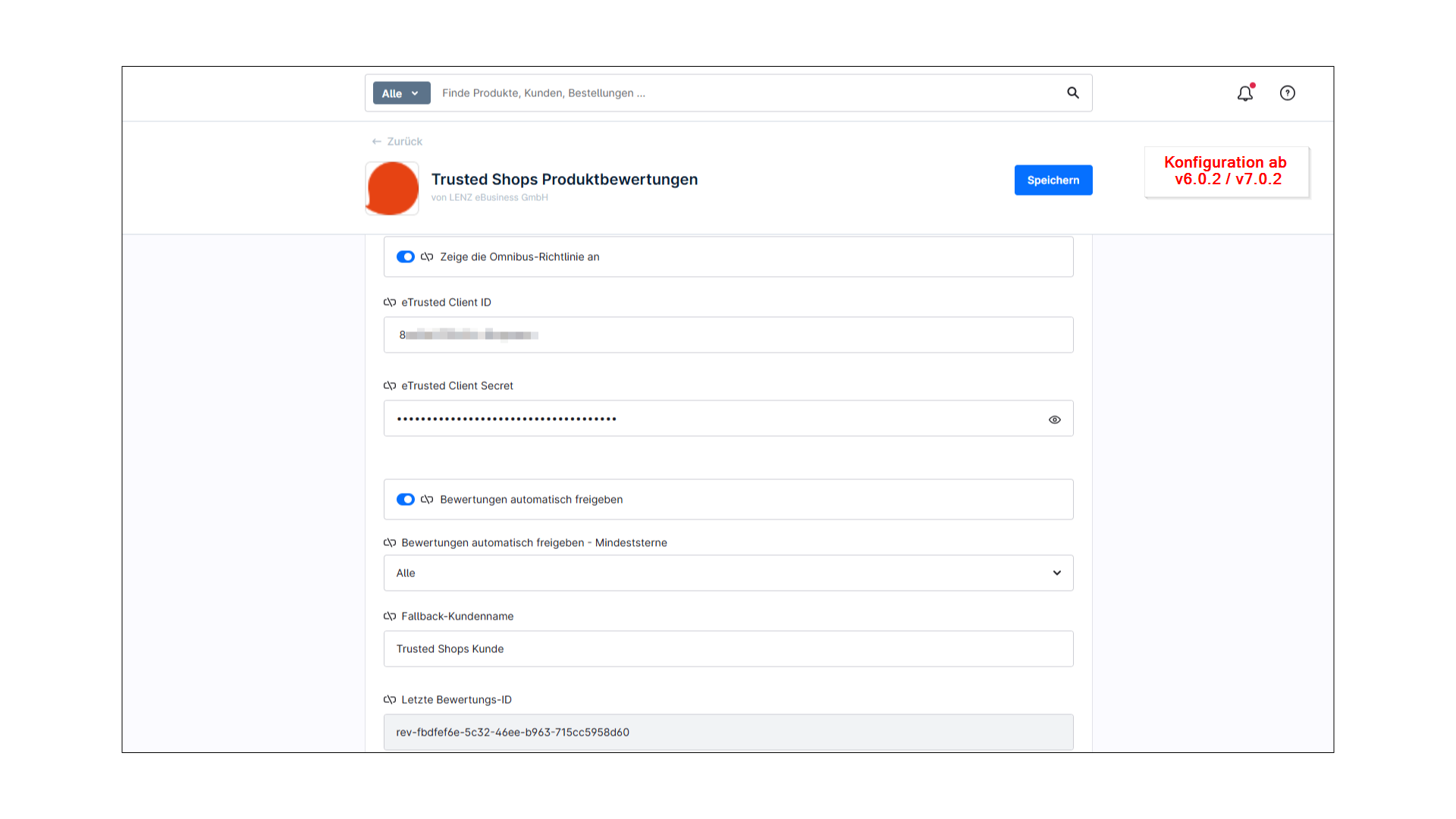 Trusted Shops Produktbewertungen importieren PRO