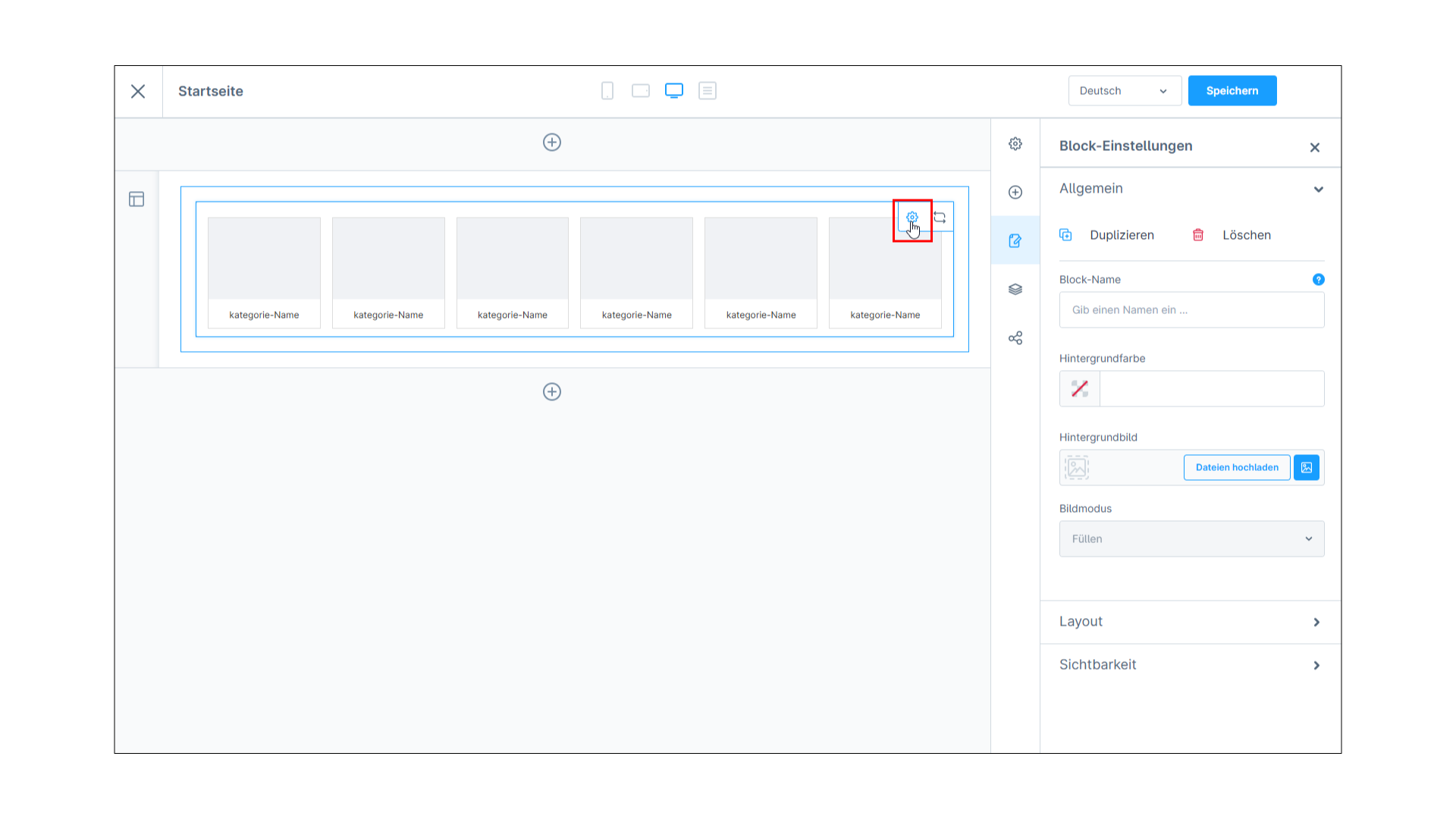 Unterkategorien mit Bild-Navigation in Erlebniswelt anzeigen für Shopware 6