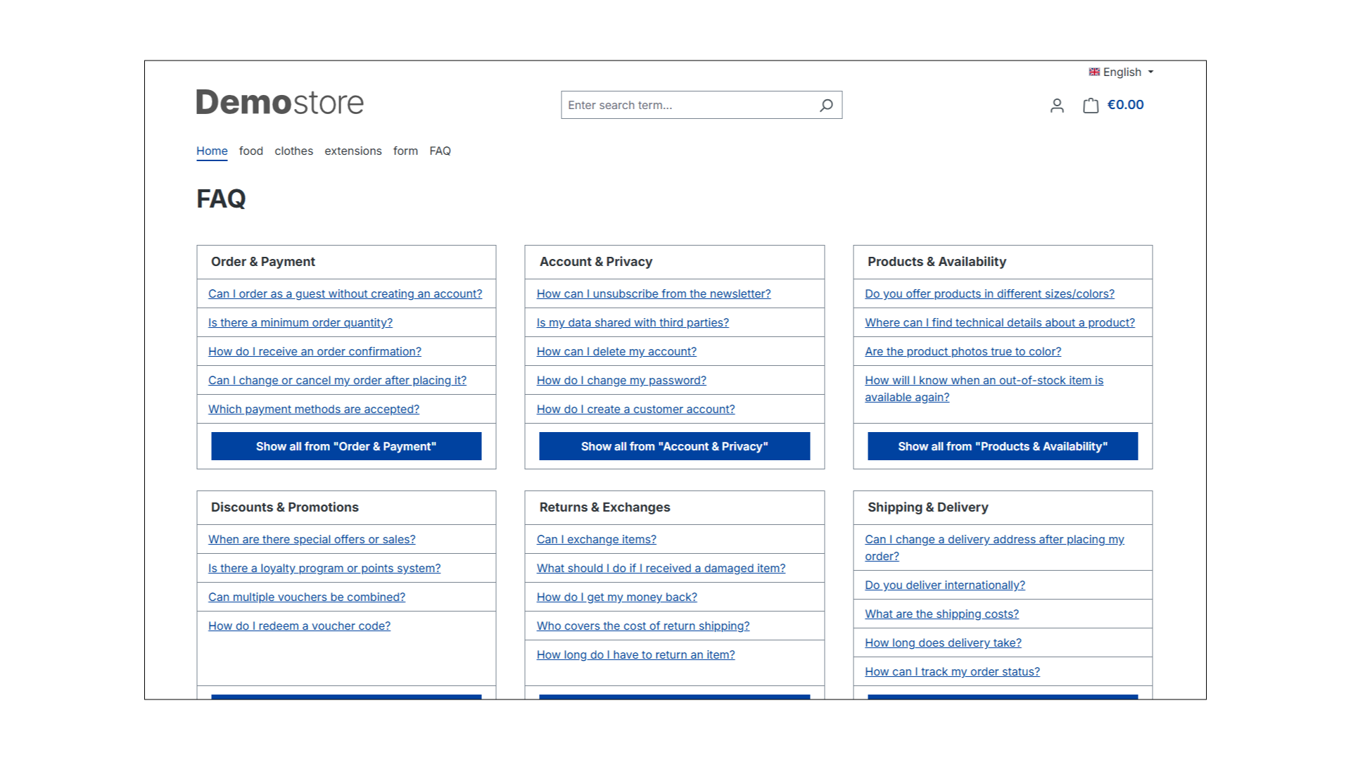 Knowledge Base / FAQ