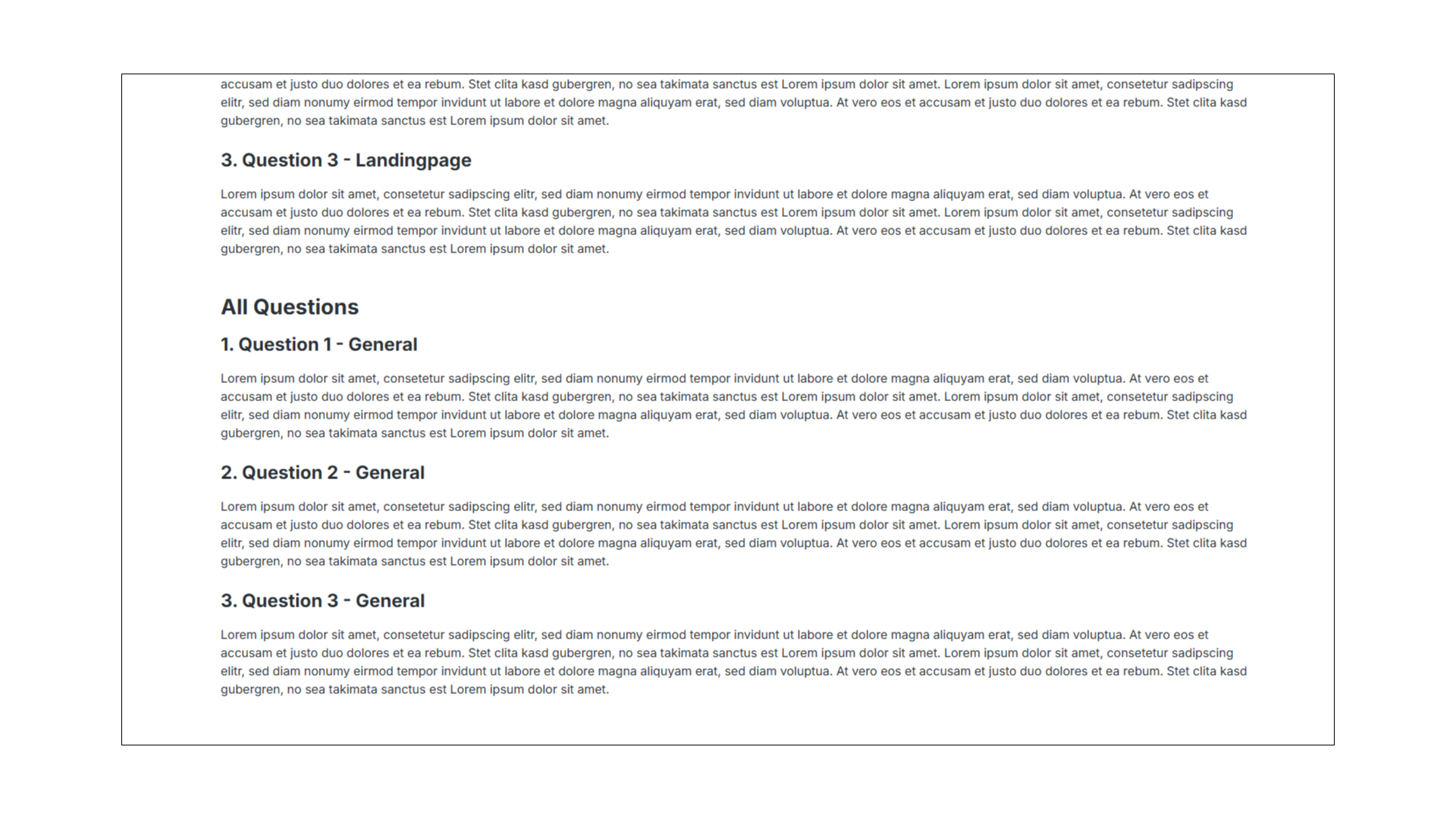 FAQ Manager SEO mit Rich Snippets für Erlebniswelten