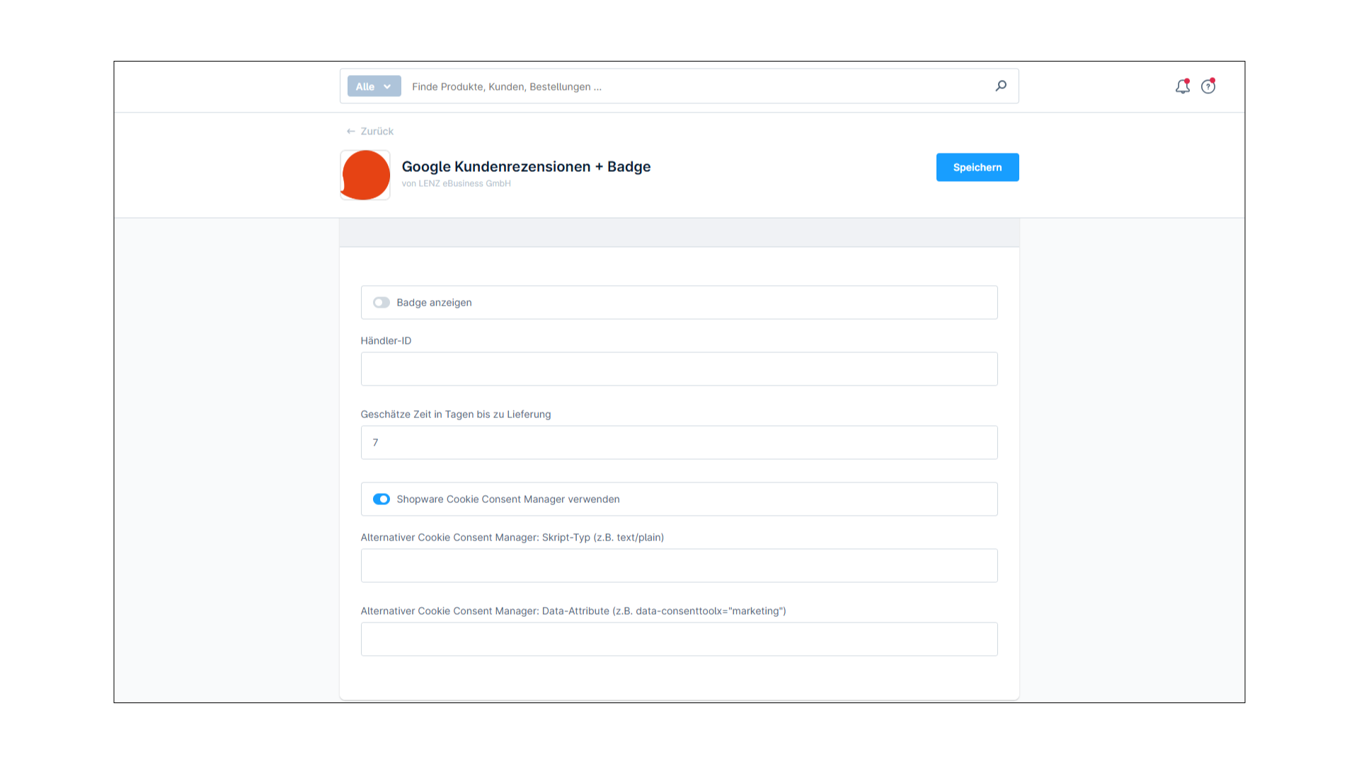 Google Kundenrezensionen + Badge