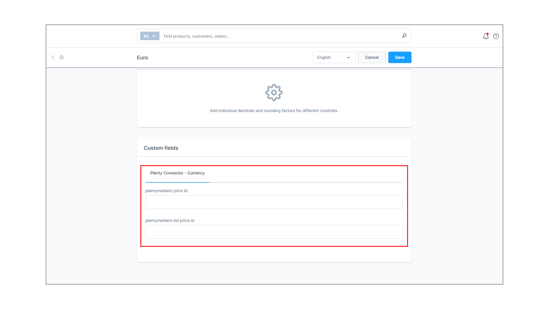 PlentyONE Connector für plentymarkets