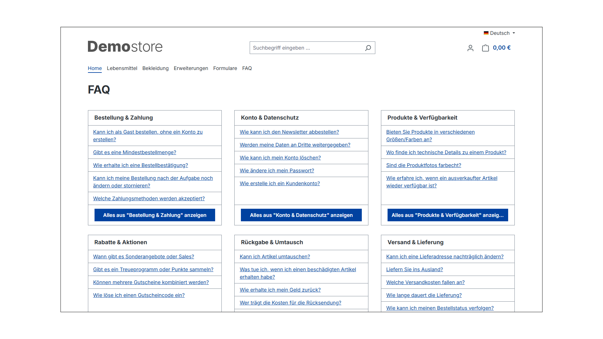 Knowledge Base / FAQ