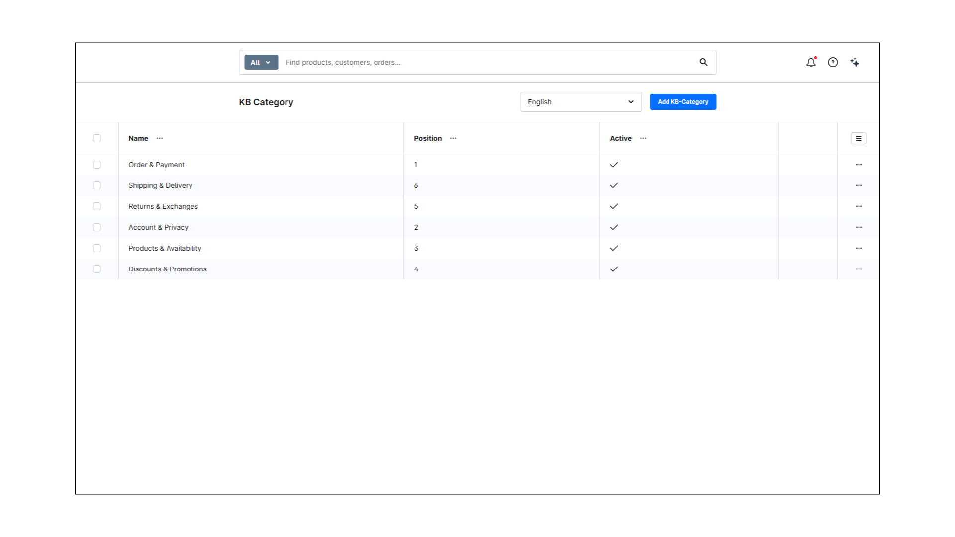 Knowledge Base / FAQ