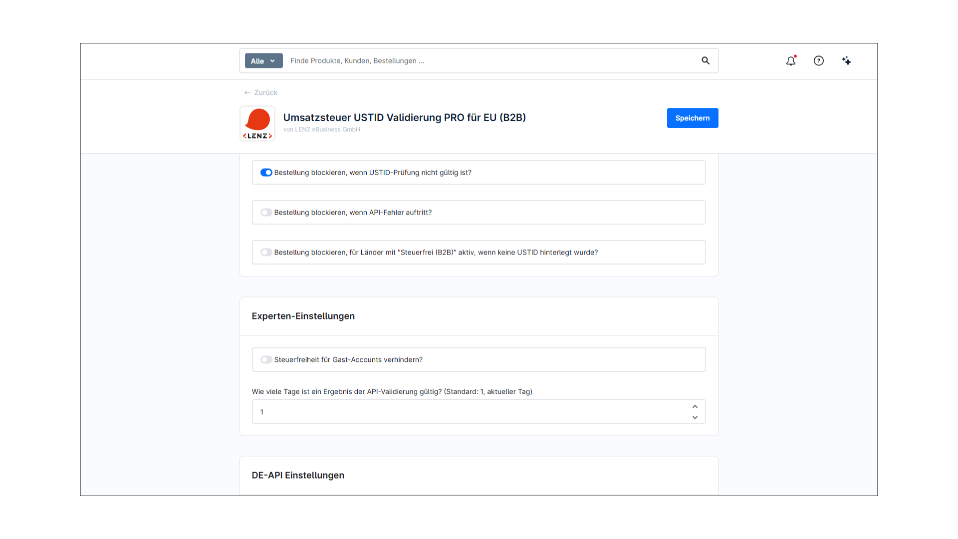 Umsatzsteuer USTID Validierung PRO für EU (B2B)