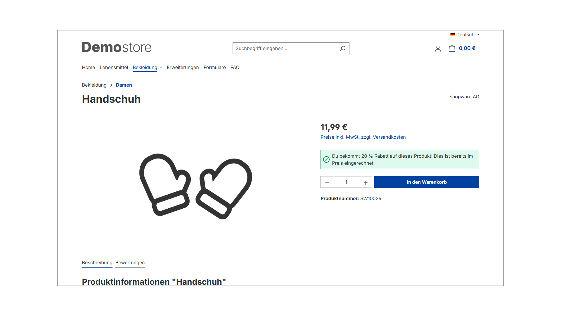 Kundenindividuelle Rabatte