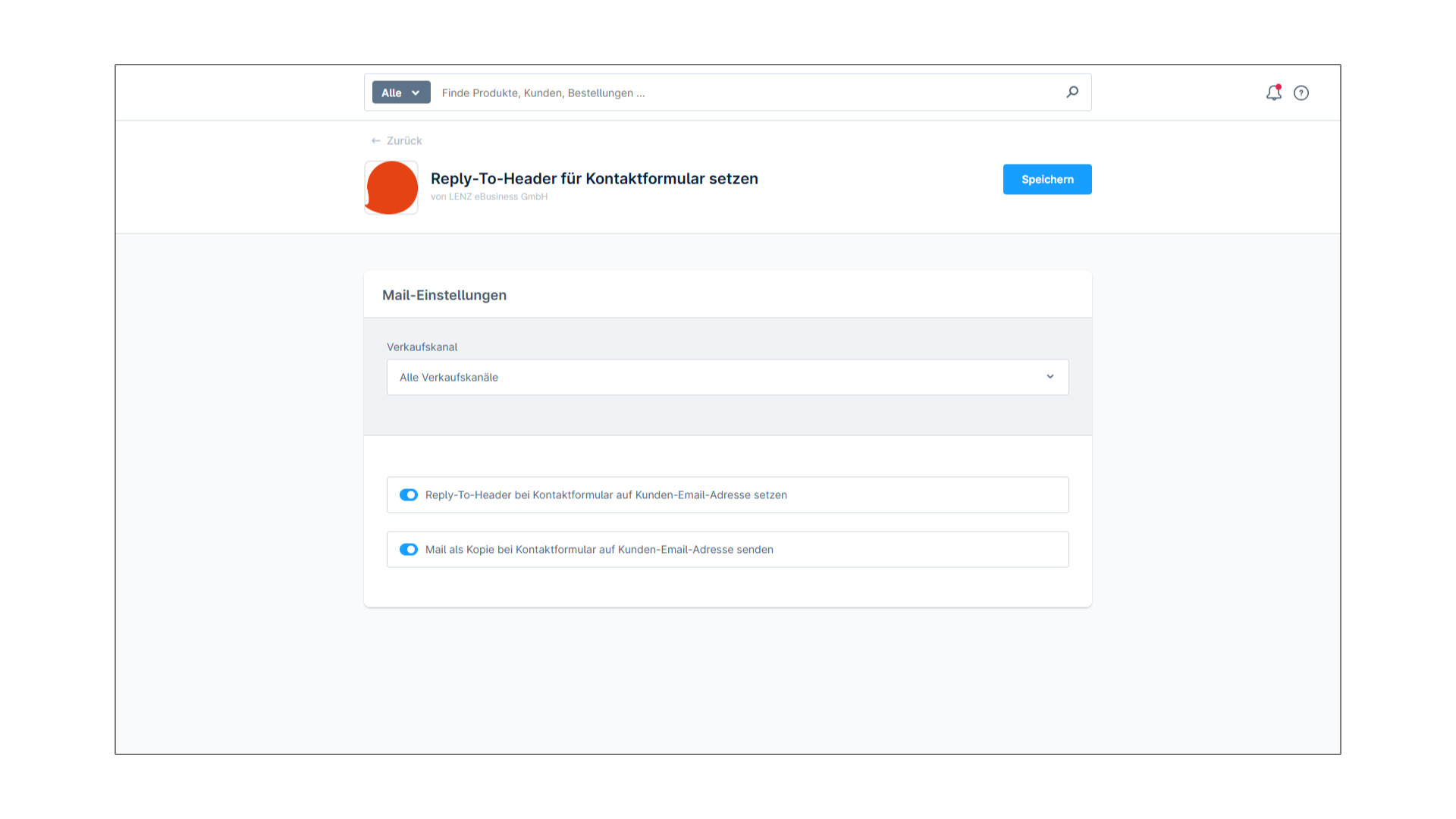 Reply-To-Header für Kontaktformular setzen