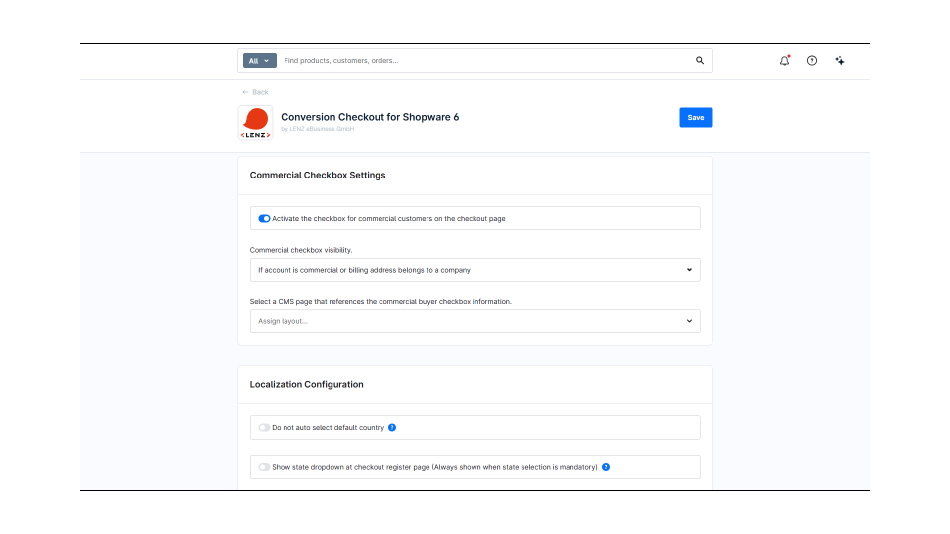 Conversion Checkout für Shopware 6
