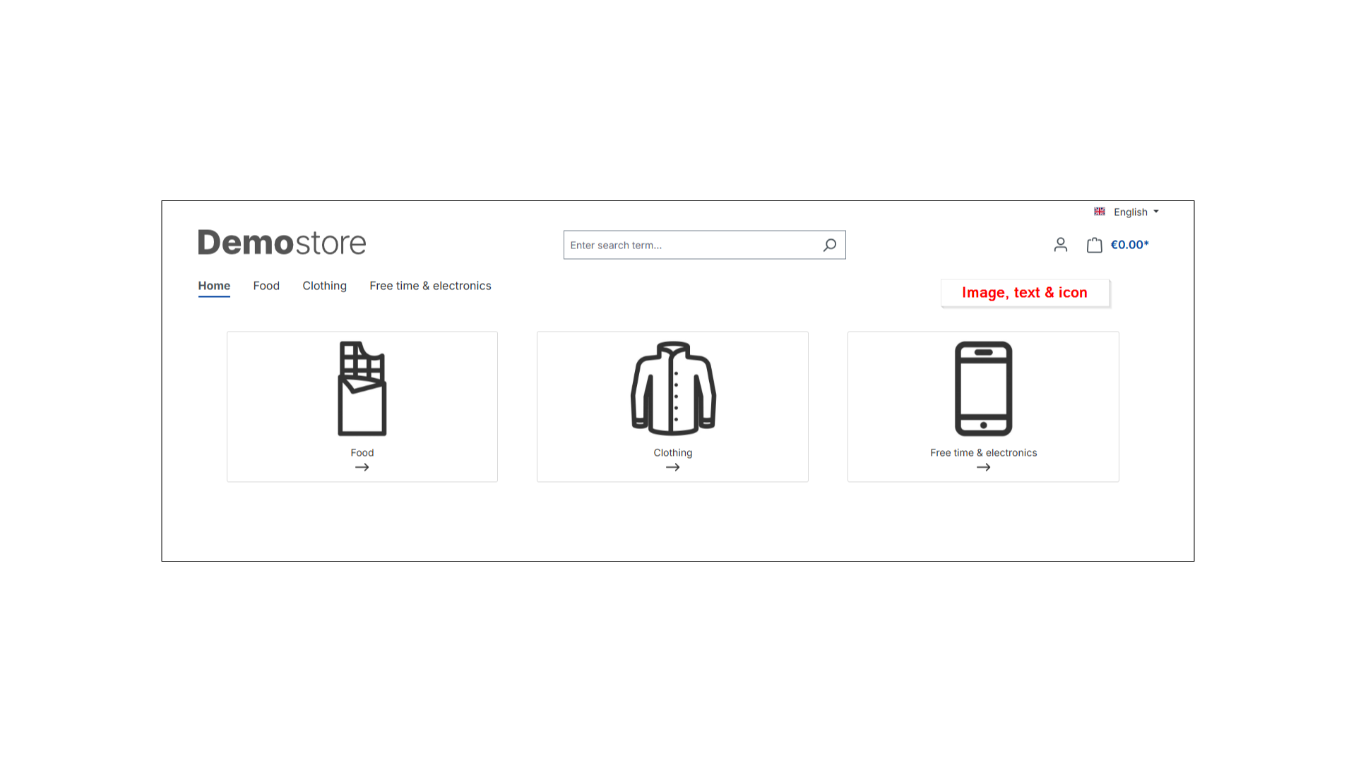 Unterkategorien mit Bild-Navigation in Erlebniswelt anzeigen für Shopware 6