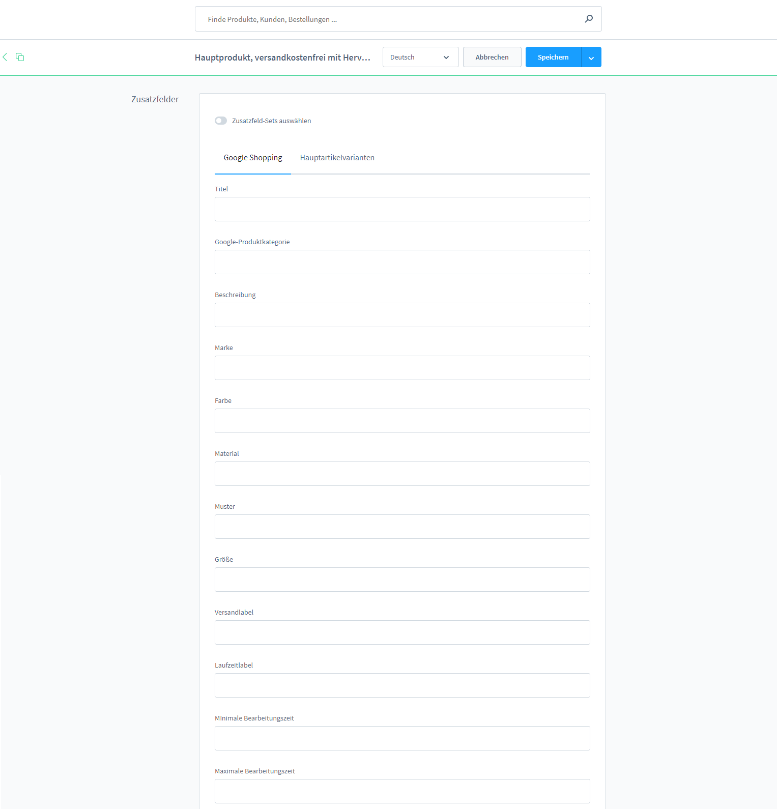 Google Shopping (Facebook, Instagram, Pinterest, Snapchat)