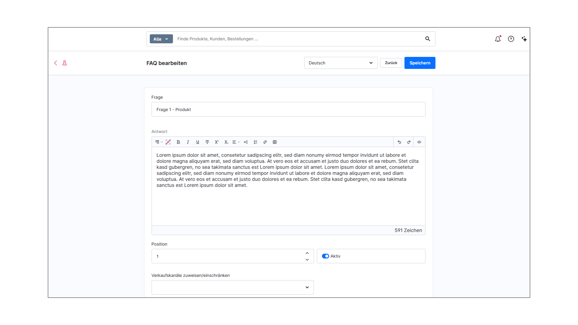 FAQ Manager SEO mit Rich Snippets für Erlebniswelten